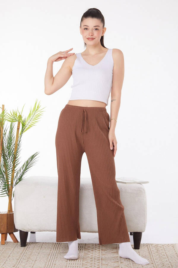 Plain Mid-Rise Women's Sweatpants - 7