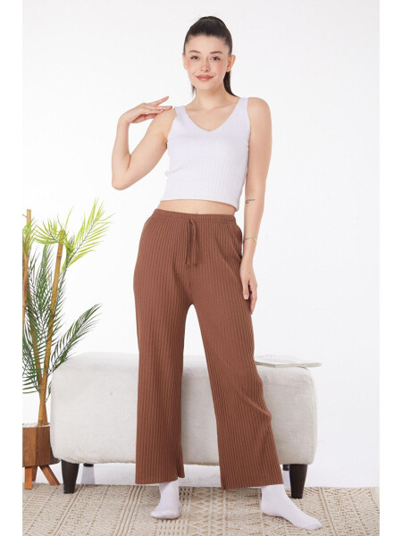 Plain Mid-Rise Women's Sweatpants - 2