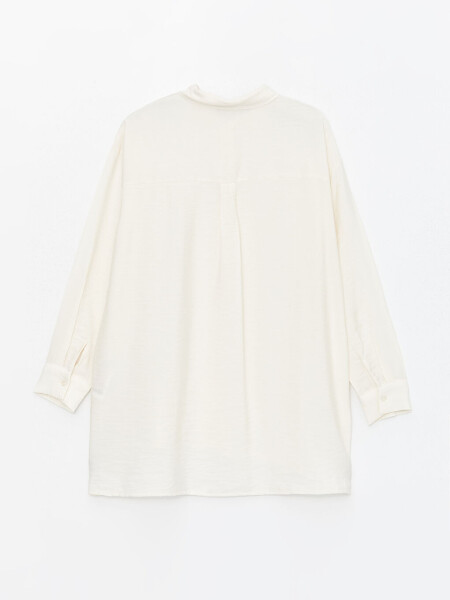 Plain Oversized Women's Shirt Tunic - 14