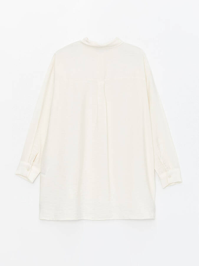 Plain Oversized Women's Shirt Tunic - 14