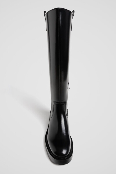 Plain riding boot - 3