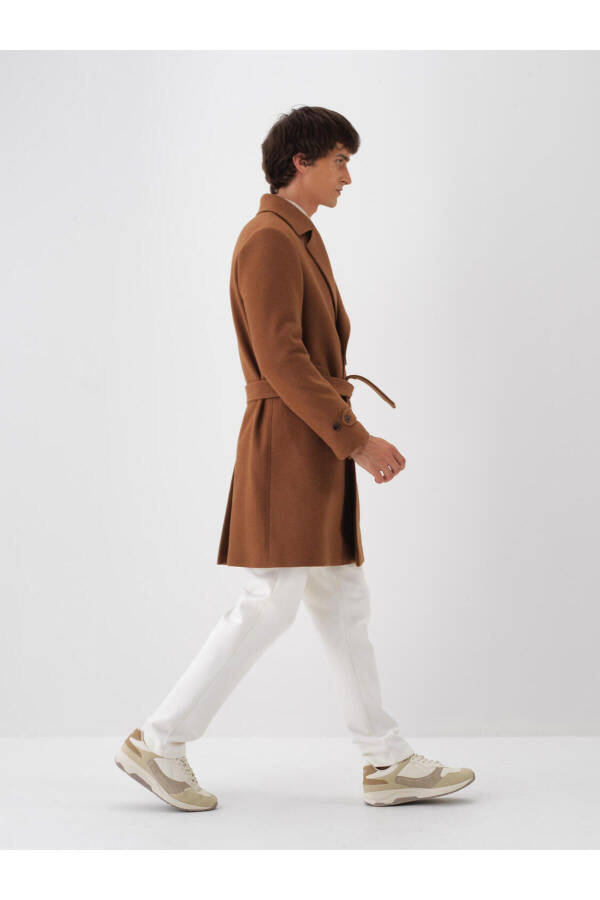 Plain wool coat - 2