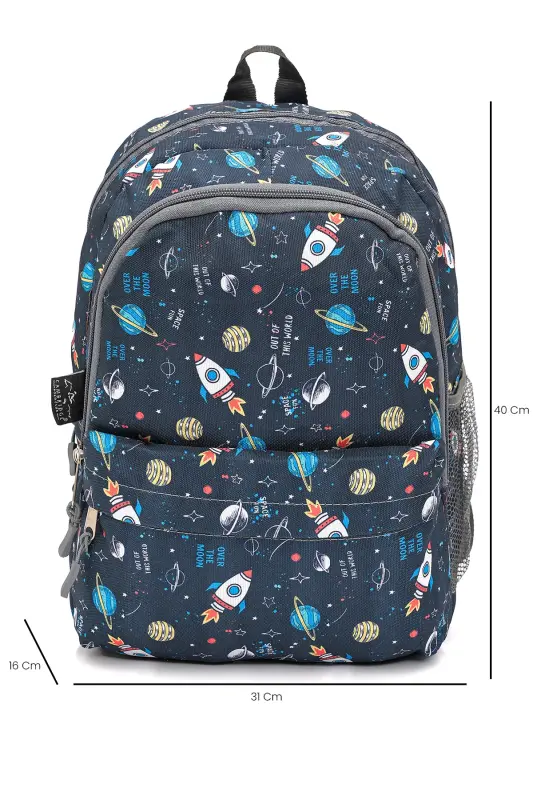 Planet 3 qismli maktab portfeli to'plami / Plcan2079.301 - 4