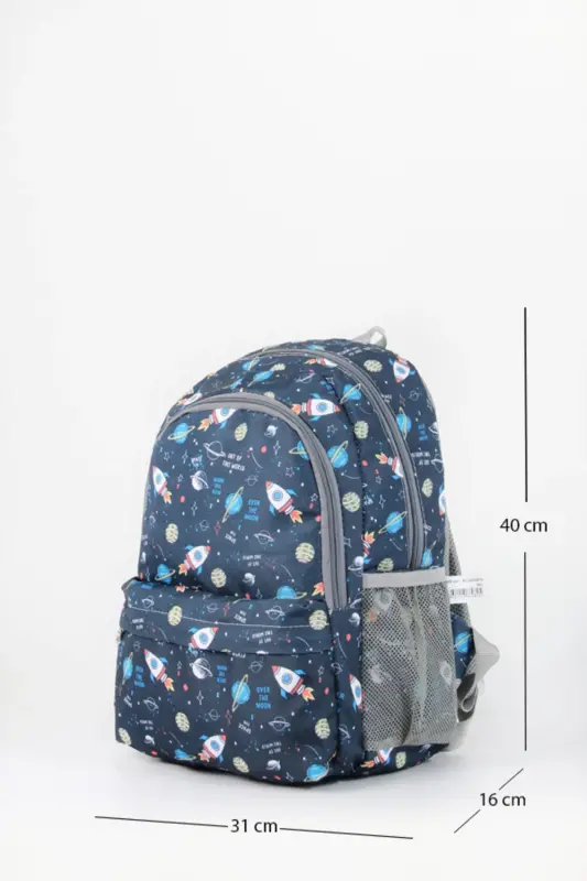 Planet 3 qismli maktab portfeli to'plami / Plcan2079.301 - 8