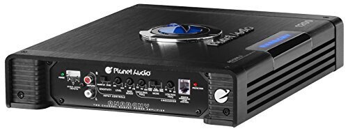 Planet Audio AC1200.2 2 Kanal Avtomobil Kuchiritelgichi - 1200 Yuqori Quvvat, Yuqori/Past Darajali Kirishlar, Yuqori/Past O'tish Filtri, Bass uchun Sabvufirga Ulanish - 5
