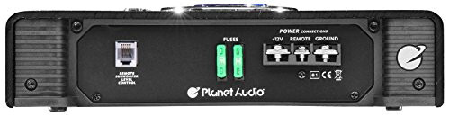 Planet Audio AC3000.1D Class D Monoblock Car Amplifier - 3000 High Output, 1 Ohm, Low Level Inputs, Low Pass Crossover, Hook Up to Subwoofer for Bass - 7