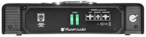 Planet Audio AC3000.1D Class D Monoblock Car Amplifier - 3000 High Output, 1 Ohm, Low Level Inputs, Low Pass Crossover, Hook Up to Subwoofer for Bass - 7