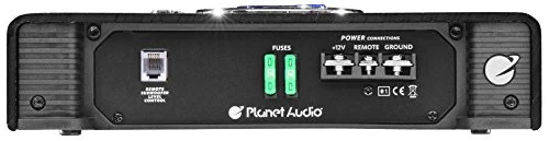 Planet Audio AC3000.1D — моноблочный автомобильный усилитель класса D. Мощность 3000 Вт, 1 Ом, низкоуровневые входы, низкочастотный кроссовер, подключение к сабвуферу для басов. - 7