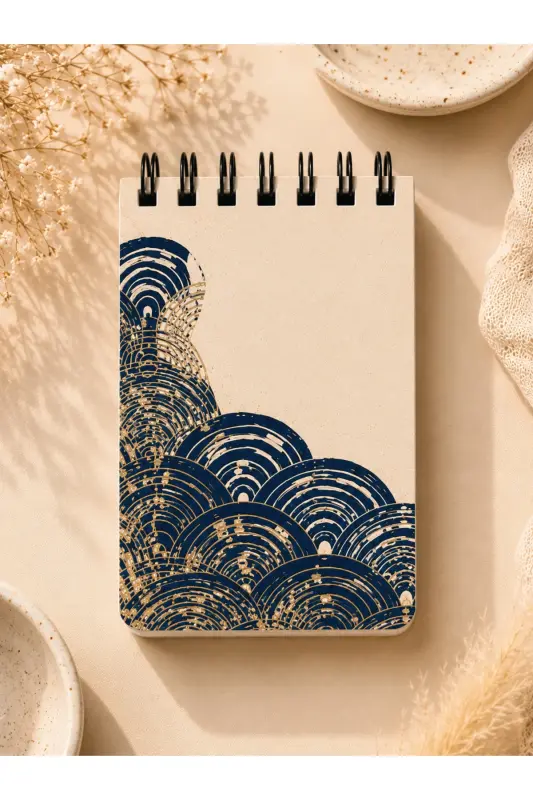 Planlama Seti | 3 Ayrı Özel Ürün | Günlük Planlayıcı | Haftalık Planlayıcı | To-do List | Hokusai - Hokusai - Antik - 5