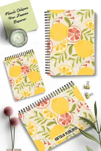 Planning Set | 3 Separate Special Products | Daily Planner | Weekly Planner | To-do List | Lemon-Lemon - 1