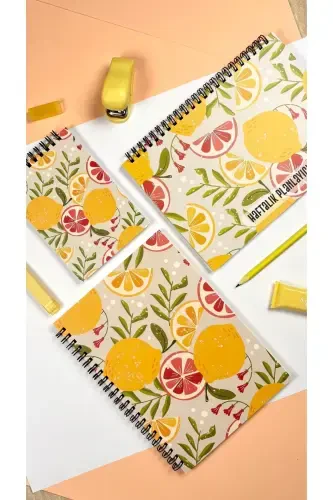 Planning Set | 3 Separate Special Products | Daily Planner | Weekly Planner | To-do List | Lemon-Lemon - 7