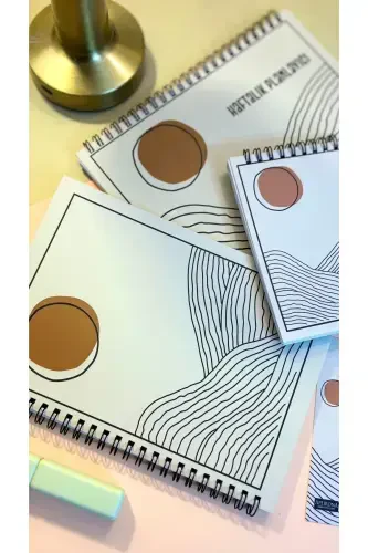 Planning Set | 3 Separate Special Products | Daily Planner Weekly Planner To-do List-Lines - 6