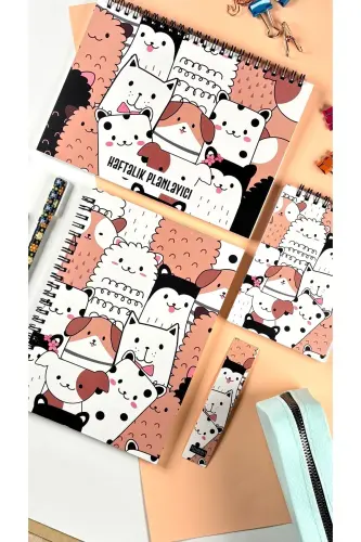 Planning Set | 3 Separate Special Products | Daily Planner + Weekly Planner + To-do List | Muzur-Muzur - 8