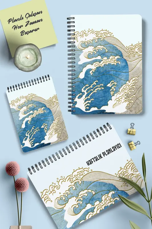 Planning Set | 3 Separate Special Products | Daily Planner | Weekly Planner | To-do List | Takeda-Takeda - 1