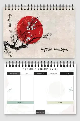 Planning Set | 3 Unique Products | Daily Planner Weekly Planner To-do List | Ikebana - 5