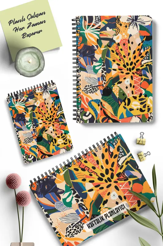 Planning Set | 3 Unique Products | Daily Planner + Weekly Planner + To-do List | Luanda-Luanda - 1