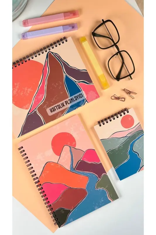 Planning Set | 3 Unique Products | Daily Planner Weekly Planner To-do List | Monazo-Monazo - 3