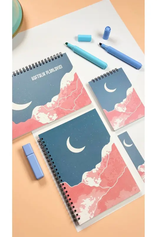 Planning Set | 3 Unique Products | Daily Planner | Weekly Planner | To-do List-Sun Mountains - 6