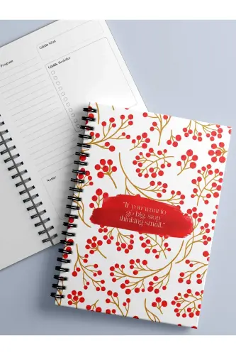 Planning Set of 3, Daily Planner, Weekly Planner, To-Do - Special Agenda Set-Red - 7