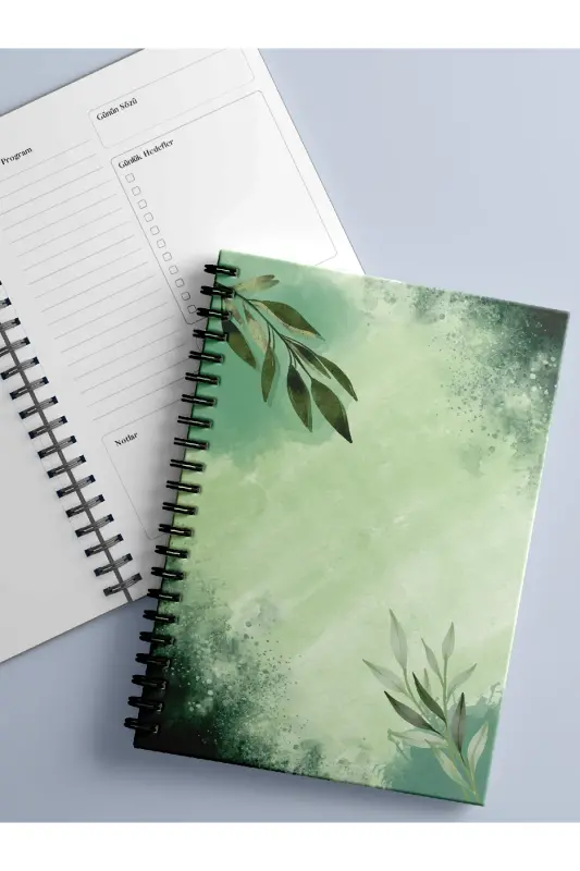 Planning Set of 3, Daily Planner, Weekly Planner, To-Do's - Special Agenda Set-Green - 7