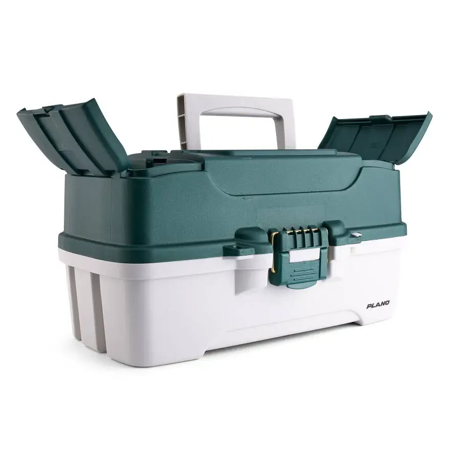 Plano 3-Tray Tackle Box with Berkley Freshwater Bait Kit - 2