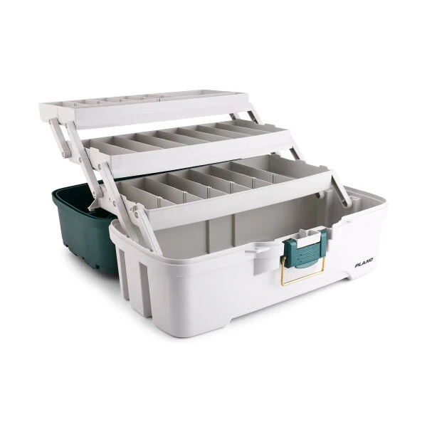 Plano 3-Tray Tackle Box with Berkley Freshwater Bait Kit - 4