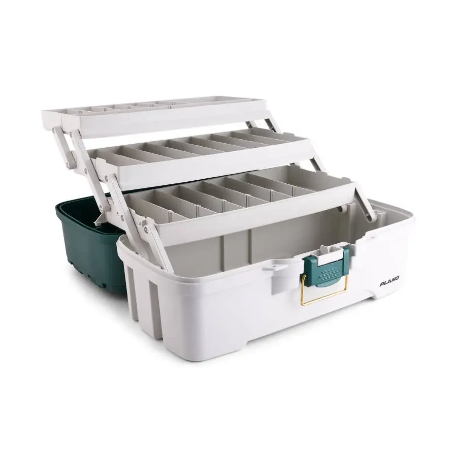 Plano 3-Tray Tackle Box with Berkley Freshwater Bait Kit - 4