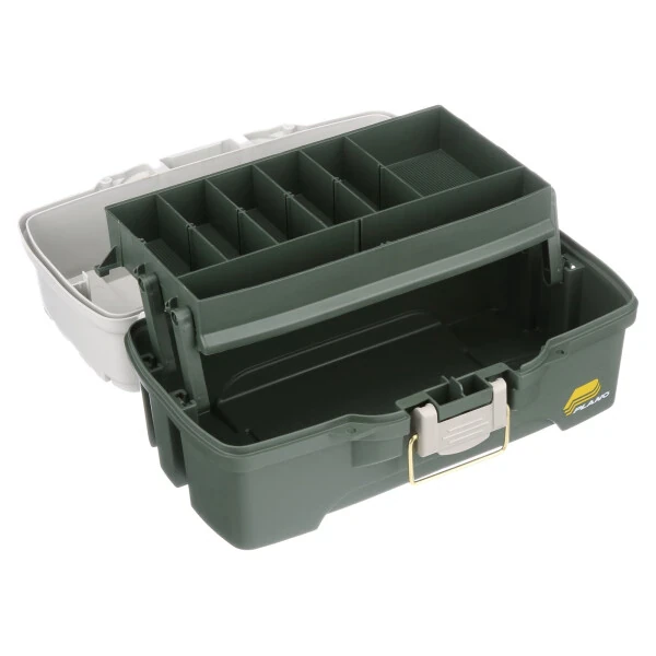 Plano 6201 One-Tray Tackle Box, Bait Storage, Extending Cantilever-tray Design - 14