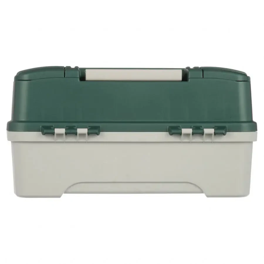 Plano Molding Co 620304 3 Tray Green & White Tackle Box - 4