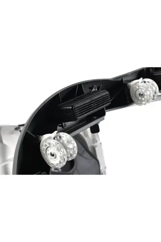 Plano Oyuncaklı Müzikli 3 Kademeli Örümcek Bebek Yürüteci Beyaz Gri-Gri - 7