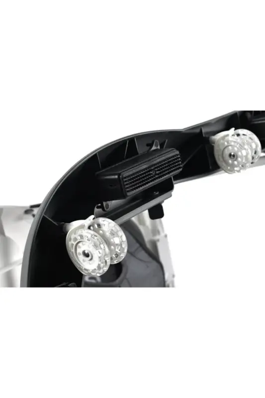 Plano Oyuncaklı Müzikli 3 Kademeli Örümcek Bebek Yürüteci Beyaz Gri-Gri - 7