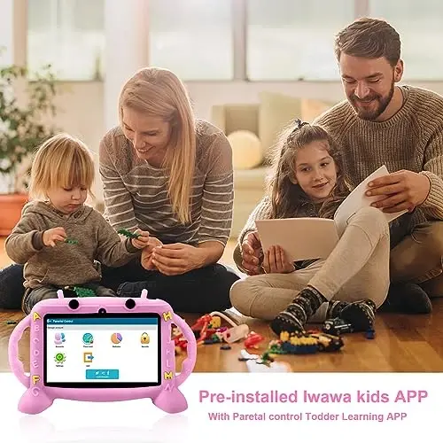 Планшет MengDash Kids, 7-дюймовый планшет для детей 2-10 лет, обучающий планшет для малышей Android 11, 3 ГБ ОЗУ + 32 ГБ ПЗУ, Google Play YouTube - 5
