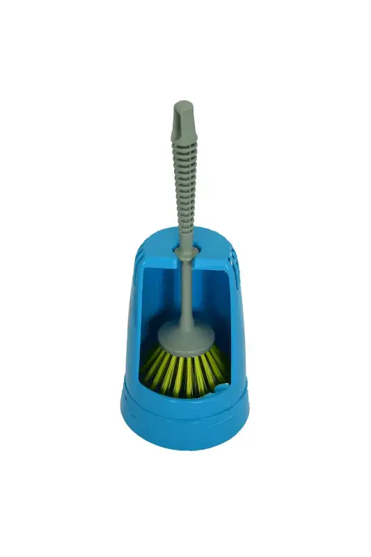 Plastic Case Toilet Brush Set Assorted Colors ZP-136 - LOKMANAVM