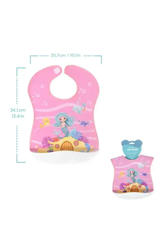Plastic Pocket Apron Mermaid - 2