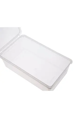 Plastic Self-Locking Lidded Storage Container Food & Meal & Freezer & Hobby & Toy & Jewelry & Material - 6