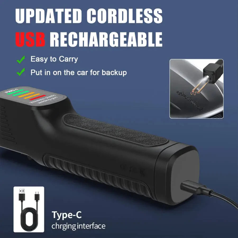 Plastic Welder Hot Stapler Car Bumper Electronic Welding Repair Tool - 6