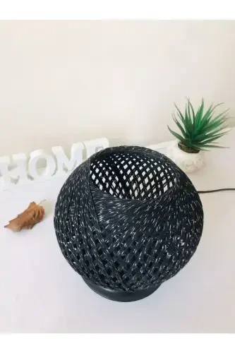 Plastik Qora Shar Obajur Qora To'p Yoritgich-QORA - 5