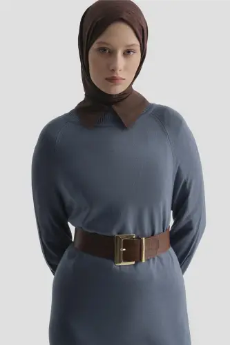 Платье Armine 23Kd4250 Индиго - 4