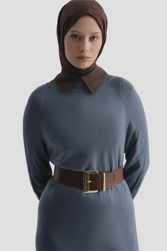 Платье Armine 23Kd4250 Индиго - 4
