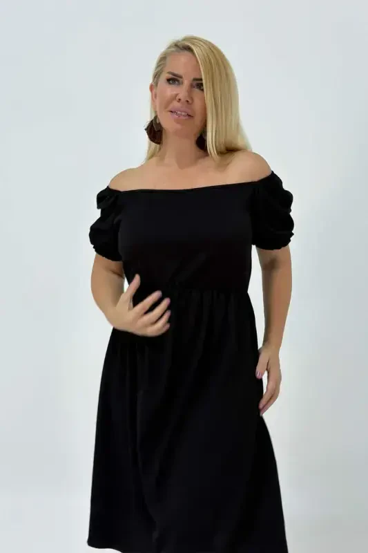 Платье Carmen большого размера, очень эластичное в талии, средиземноморский стиль, GLS46 - 3