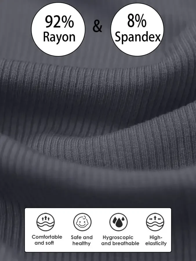 Платье для беременных Bearsland, женское, трикотажное, с длинным рукавом, ребристой вязкой, боковыми разрезами, приталенное, облегающее, повседневное. - 6