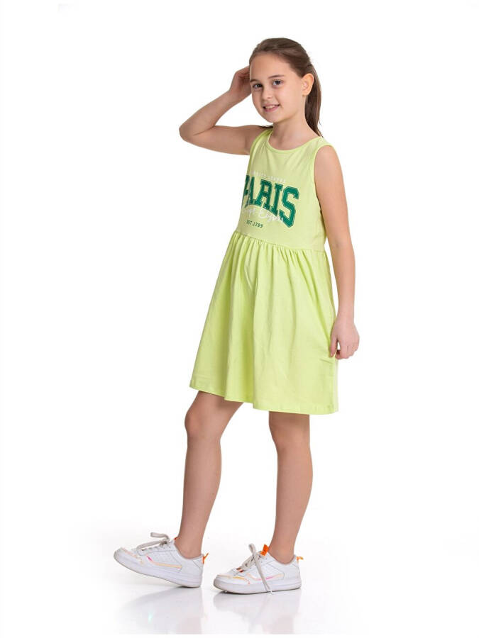 Платье для девочки с воротником-воротником - 3