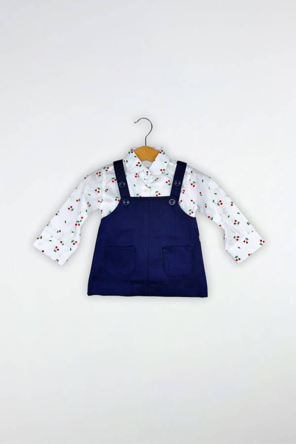 Платье для младенца с вишнёвым принтом садовника - 1