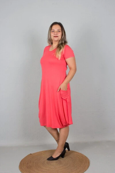 Платье-комбинезон для женщин больших размеров - TRUVA XXL