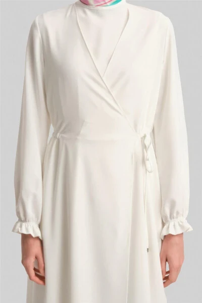 Платье-конверт Armine ORT9230 Экру - 5