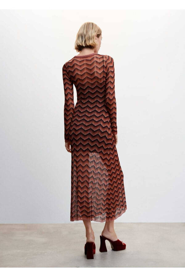 Платье Lurex Knit - 4