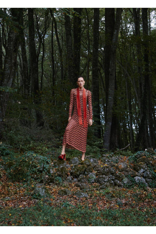 Платье Lurex Knit - 8