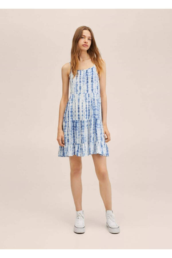 Платье с батиковым рисунком - 1