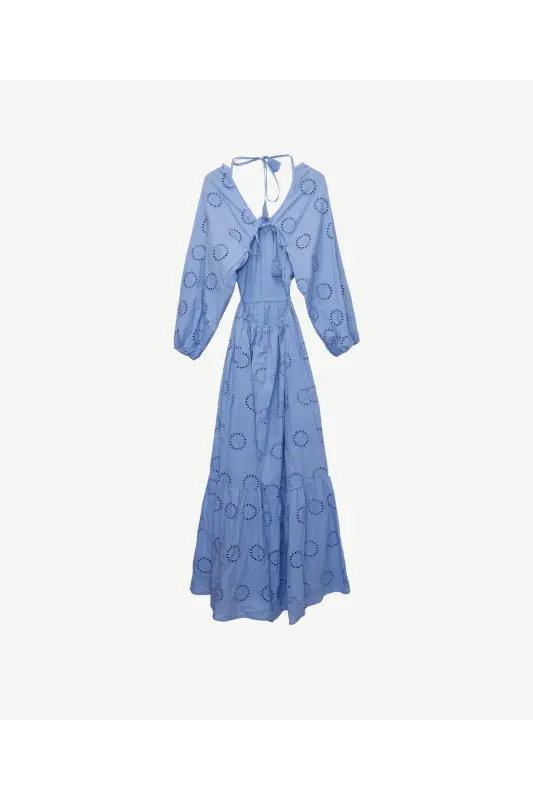 Платье с деталями на спине - 4