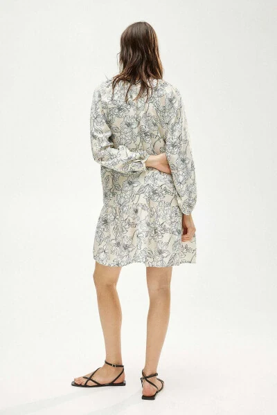 Платье с деталями шнуровки - H&M (1)